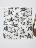 Floral Design Blanket Scarf